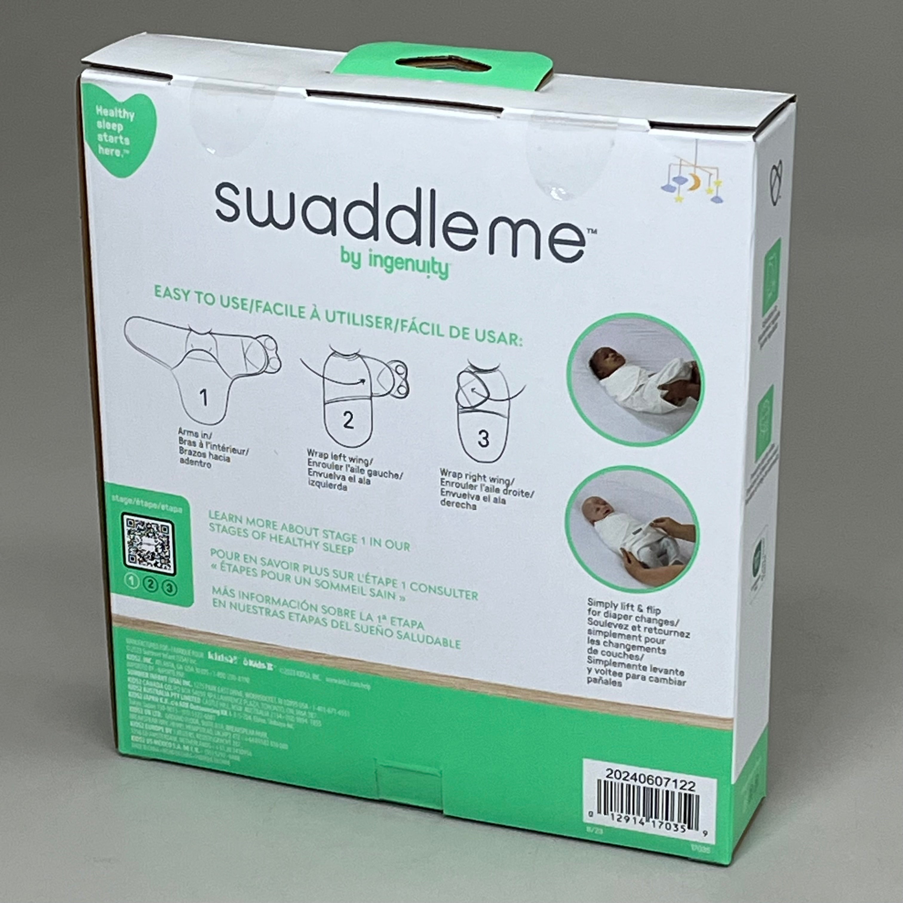 Swaddle Me Blankets (3 pack)