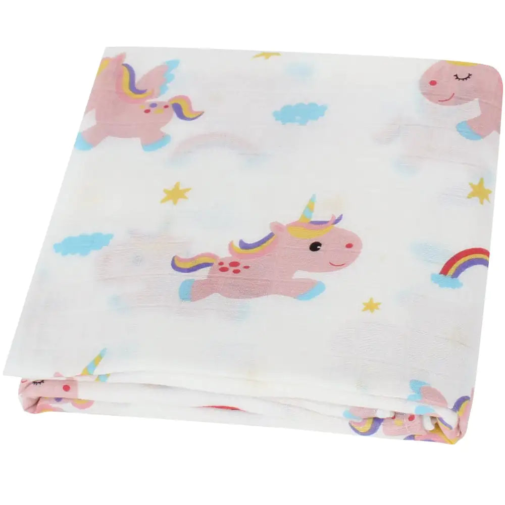 Organic Cotton Baby Swaddle Blanket