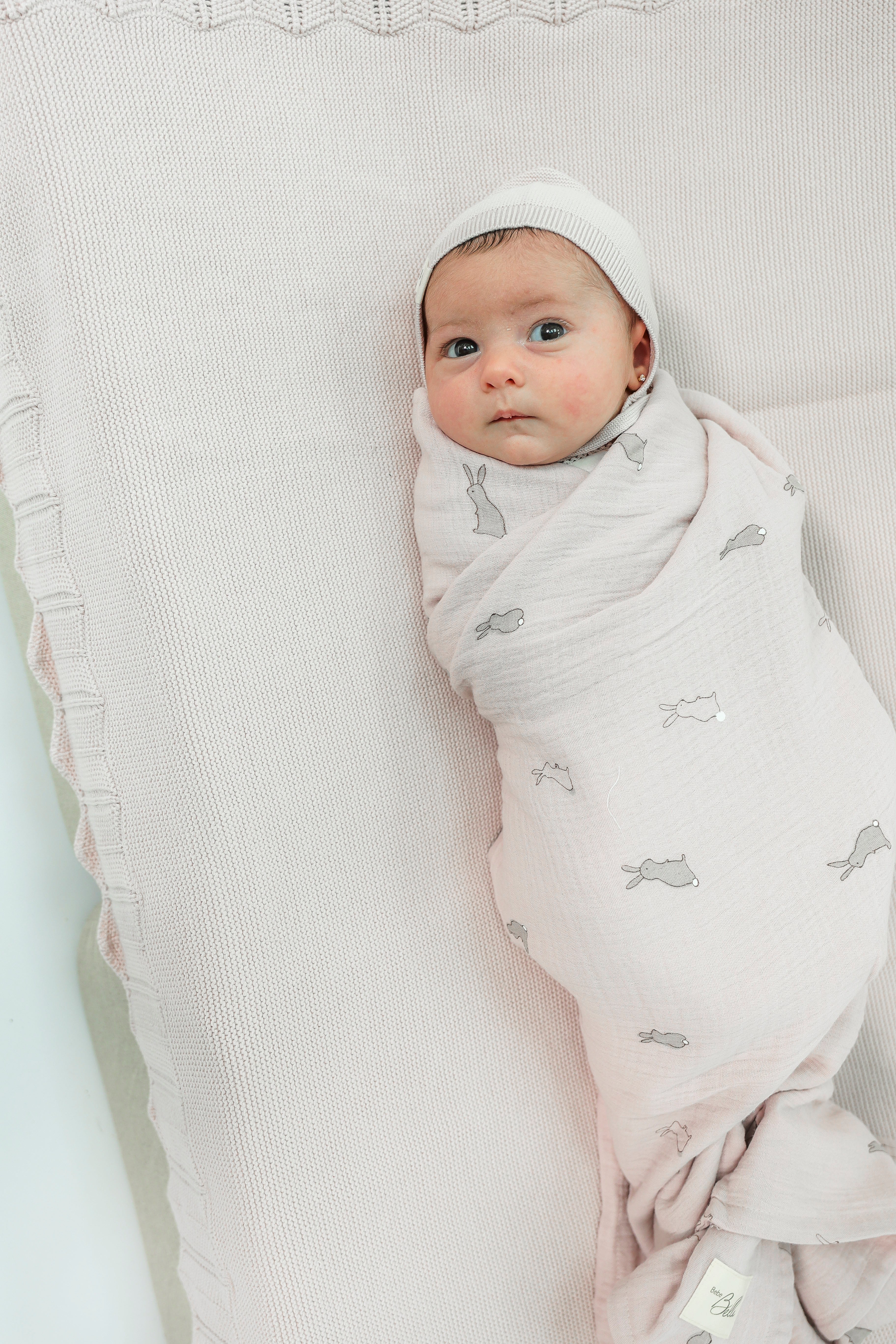 Bunny Apllique Swaddle