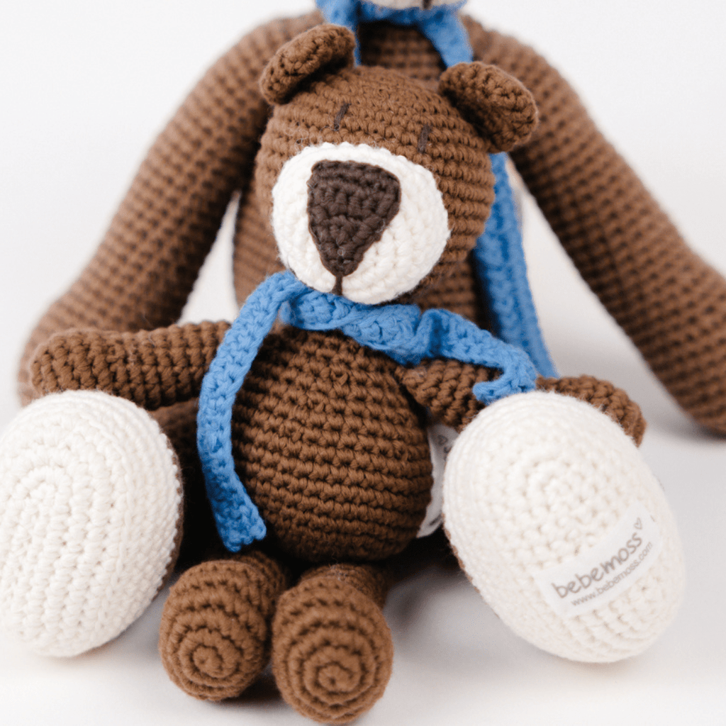 Atty the bear - brown mini