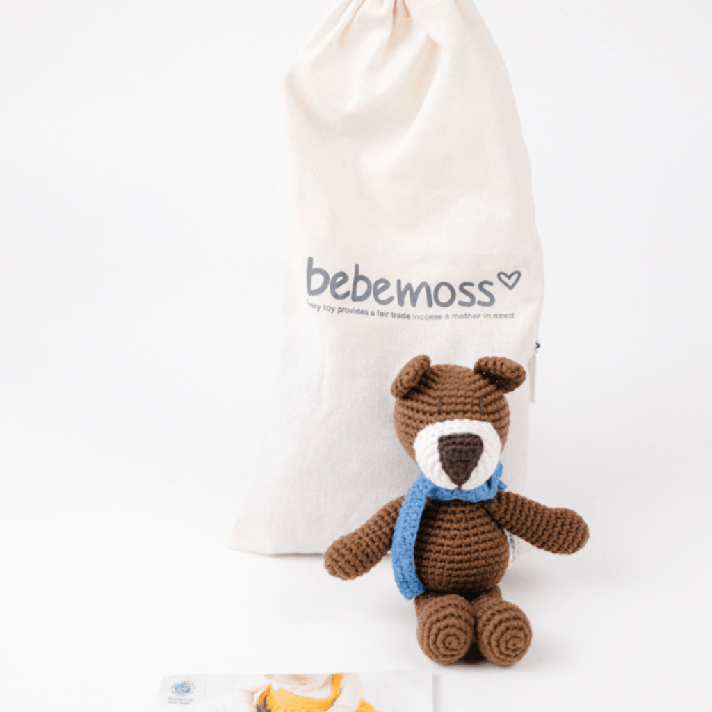 Atty the bear - brown mini